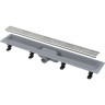Водоотводящий желоб ALCAPLAST APZ8 SIMPLE AG100101950 с порогами для перфорированной решетки
